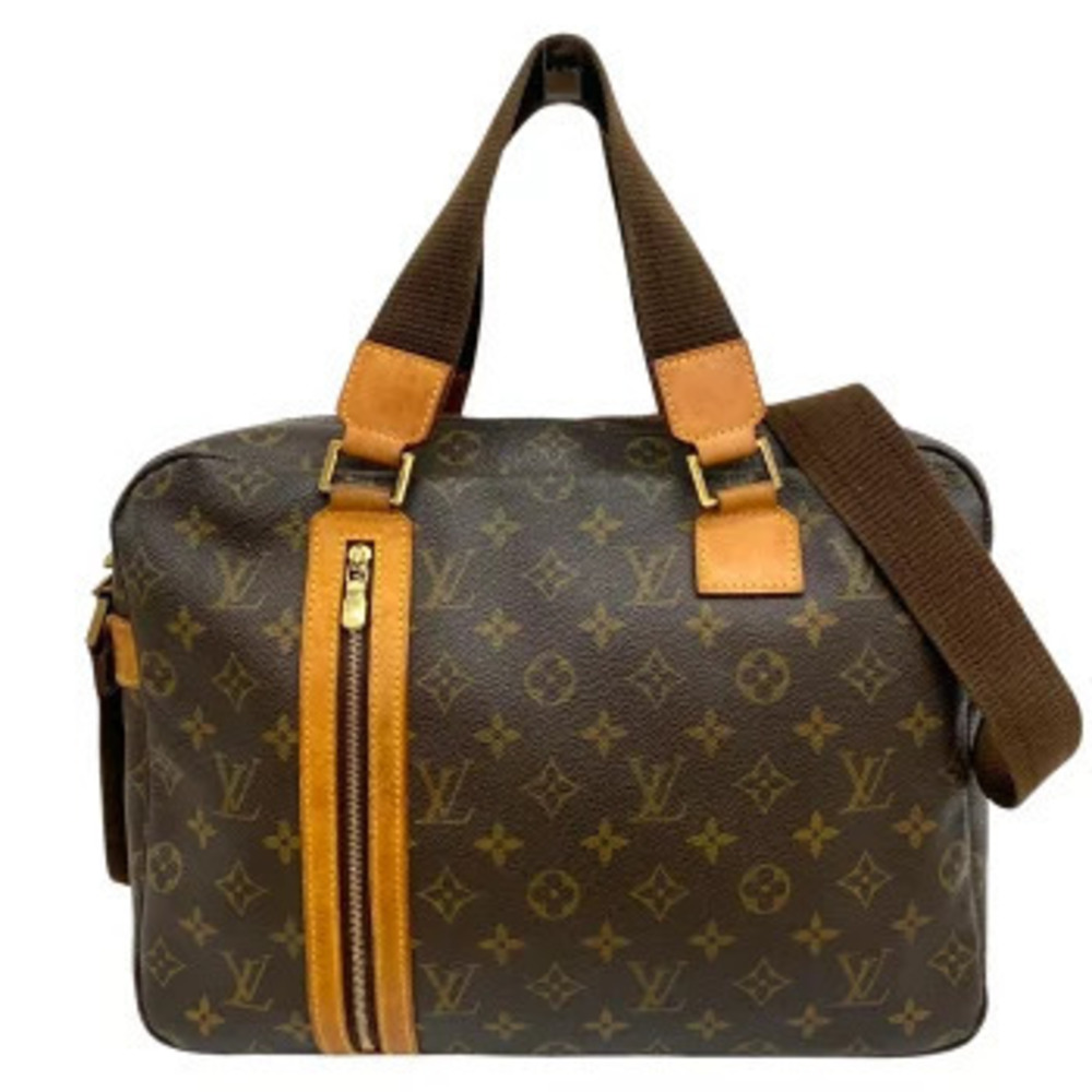 LOUIS VUITTON Sac Bosphore Monogram Bag Shoulder Handbag Brown